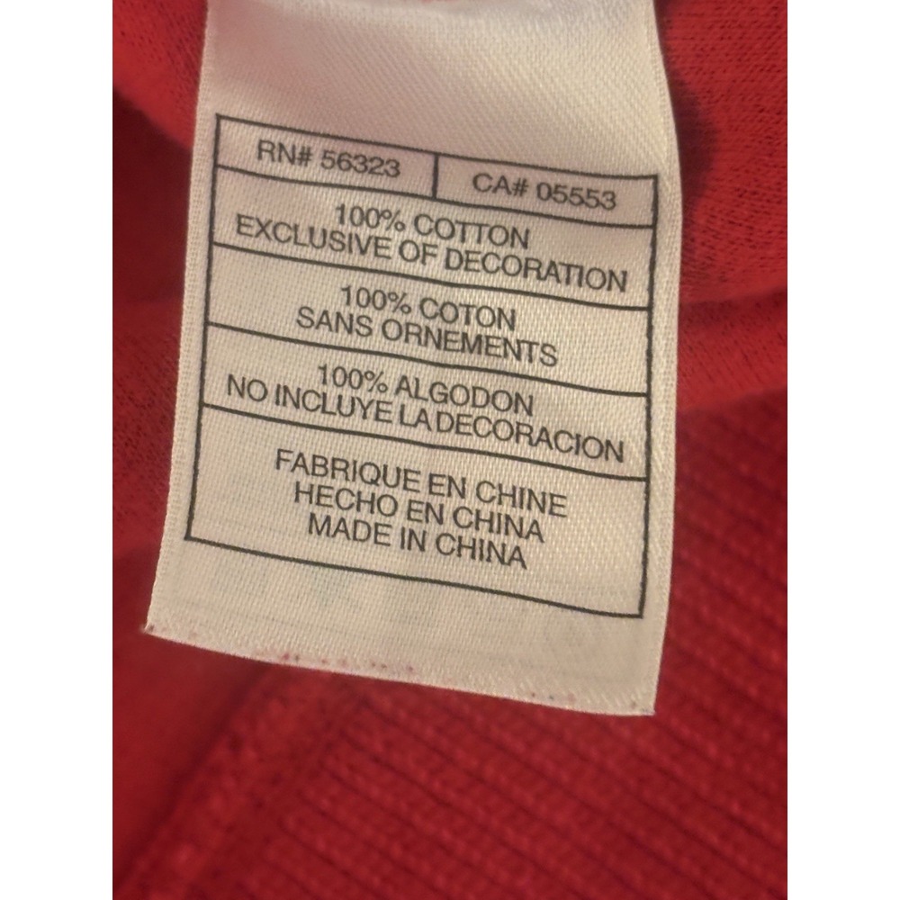 VTG Nike Sweater Vest Vintage Men's Y2K Red Golf Football Faded Sleeveless Lg - Picture 7 of 8